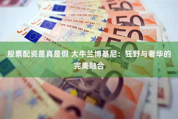 股票配资是真是假 大牛兰博基尼：狂野与奢华的完美融合