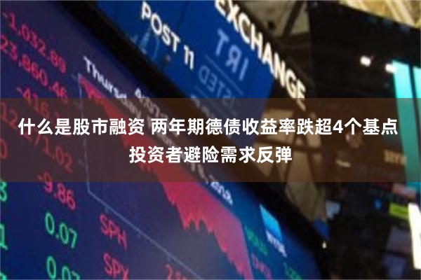 什么是股市融资 两年期德债收益率跌超4个基点 投资者避险需求反弹
