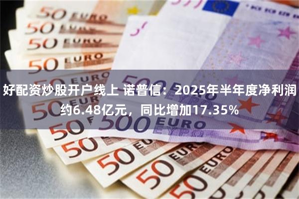 好配资炒股开户线上 诺普信：2025年半年度净利润约6.48亿元，同比增加17.35%